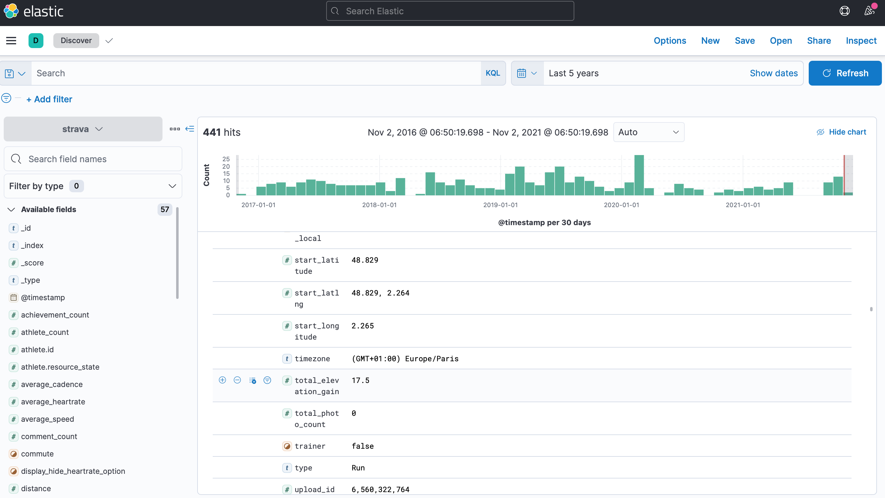 Discover Kibana